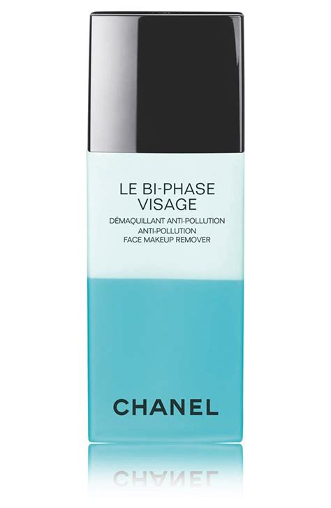 chanel le bi phase visage anti pollution face makeup remover